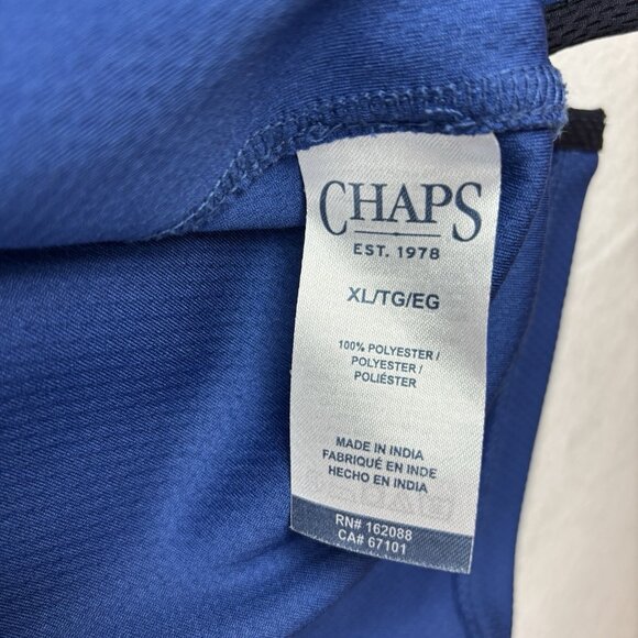 Chaps Golf Polo Shirt Stay Dry Wicking Mens Size XL Short Sleeve Classic Fit - Picture 5 of 8
